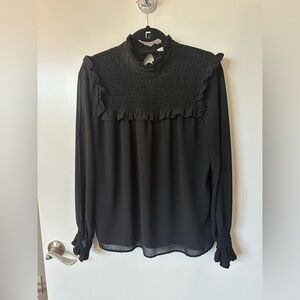 Black Long Sleeve Blouse
